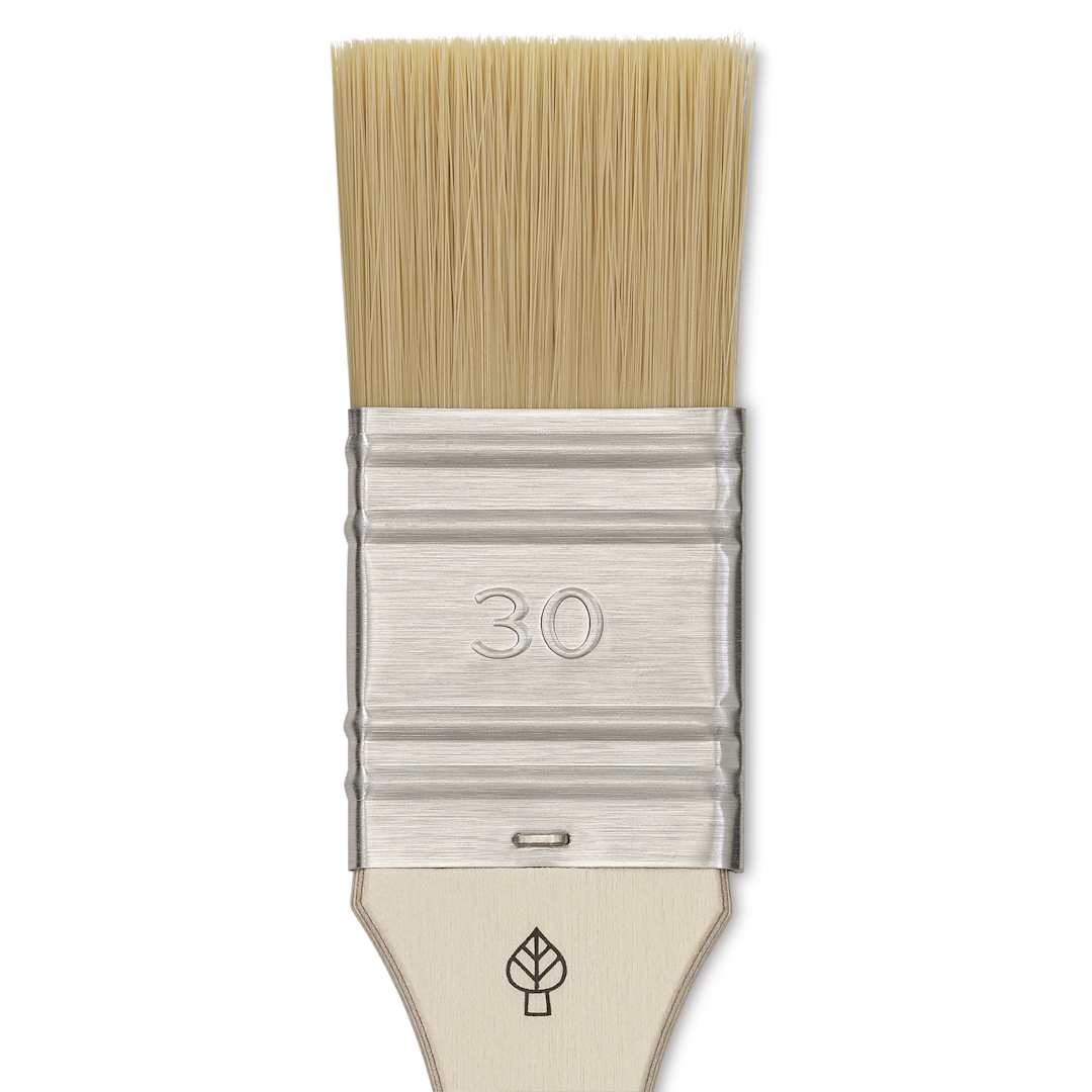 Open in modal - Da Vinci Synthetic Bristle Mottler Brushes - 2429 Mottler, Size 30, close-up