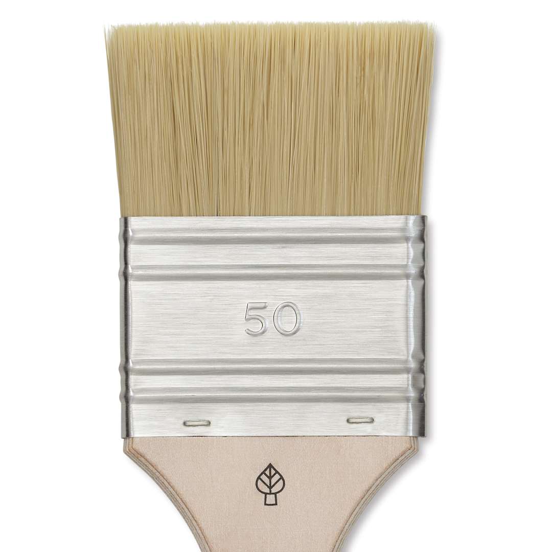 Open in modal - Da Vinci Synthetic Bristle Mottler Brushes - 2429 Mottler, Size 50, close-up