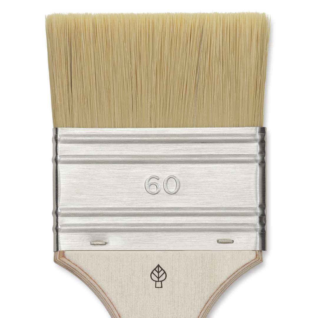 Open in modal - Da Vinci Synthetic Bristle Mottler Brushes - 2429 Mottler, Size 60, close-up