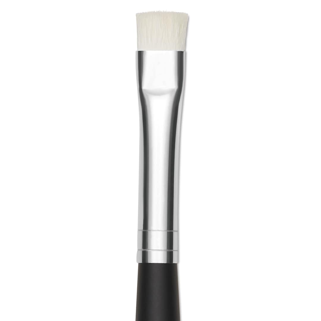 Open in modal - Da Vinci Synthetic Dry Brush - Flat, Size 8, close-up