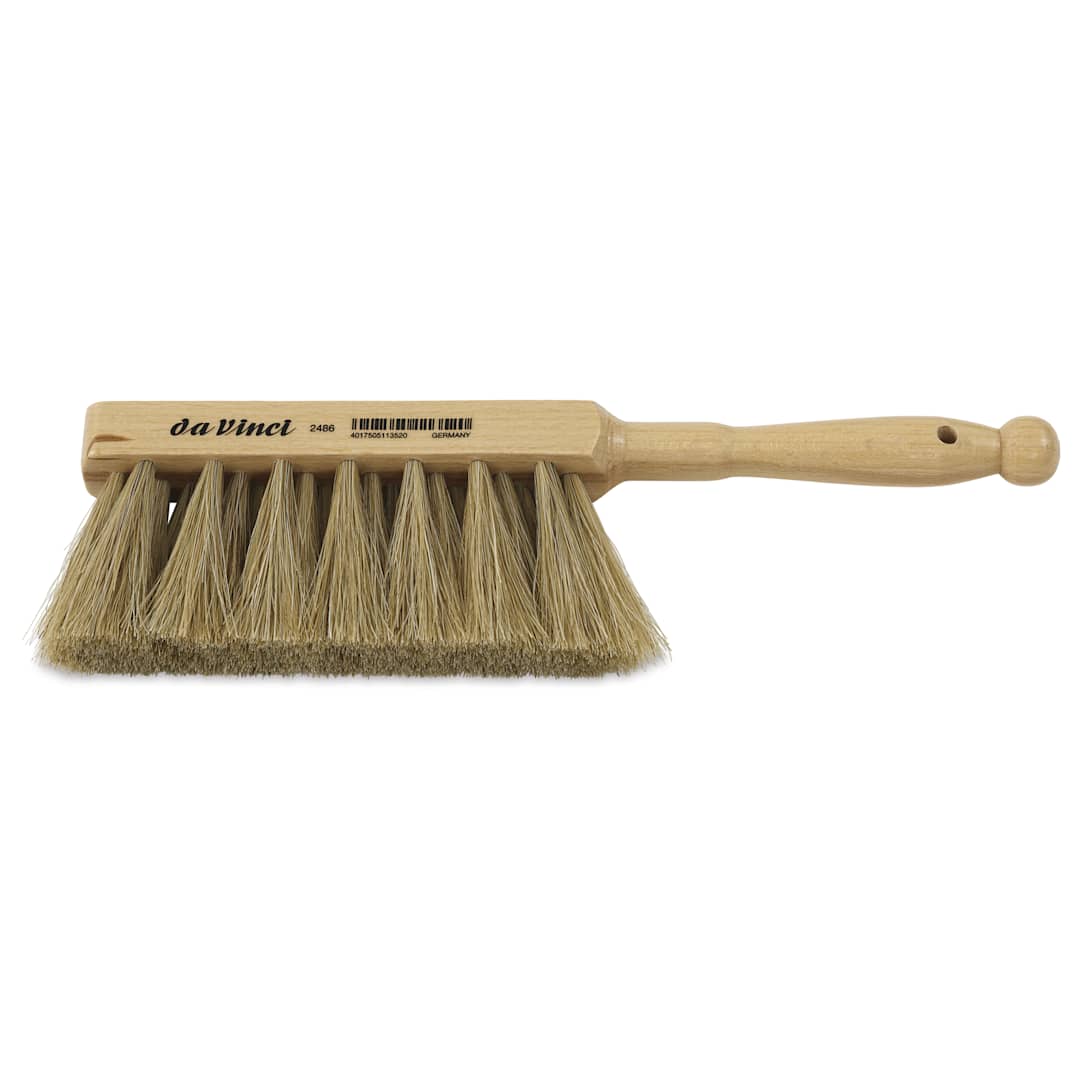 Open in modal - Da Vinci Horse Hair Dusting Brush - Long Handle, 13 mm x 60 mm