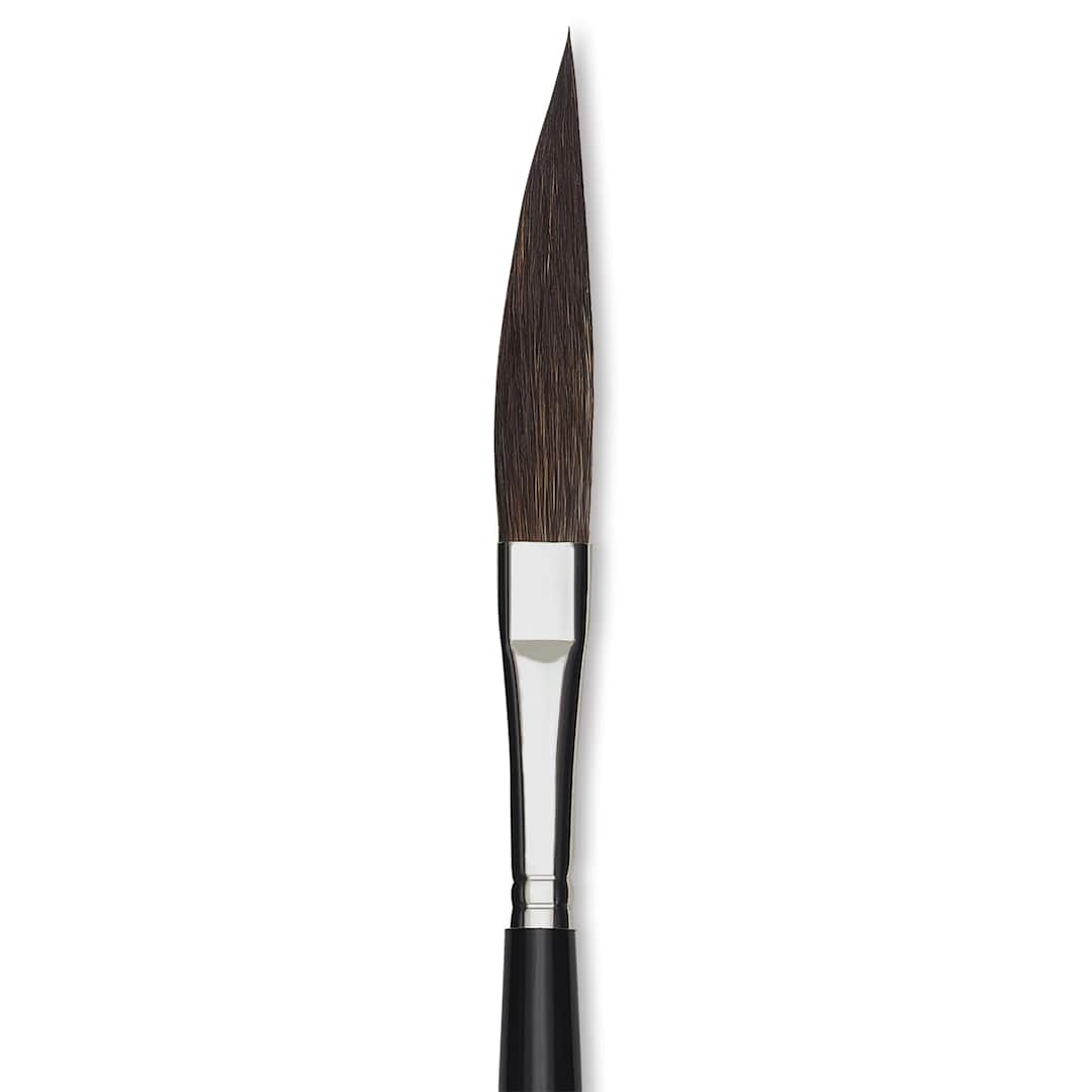 Open in modal - Da Vinci Kazan Squirrel Striper Brush - Sword Striper, Size 1, close-up