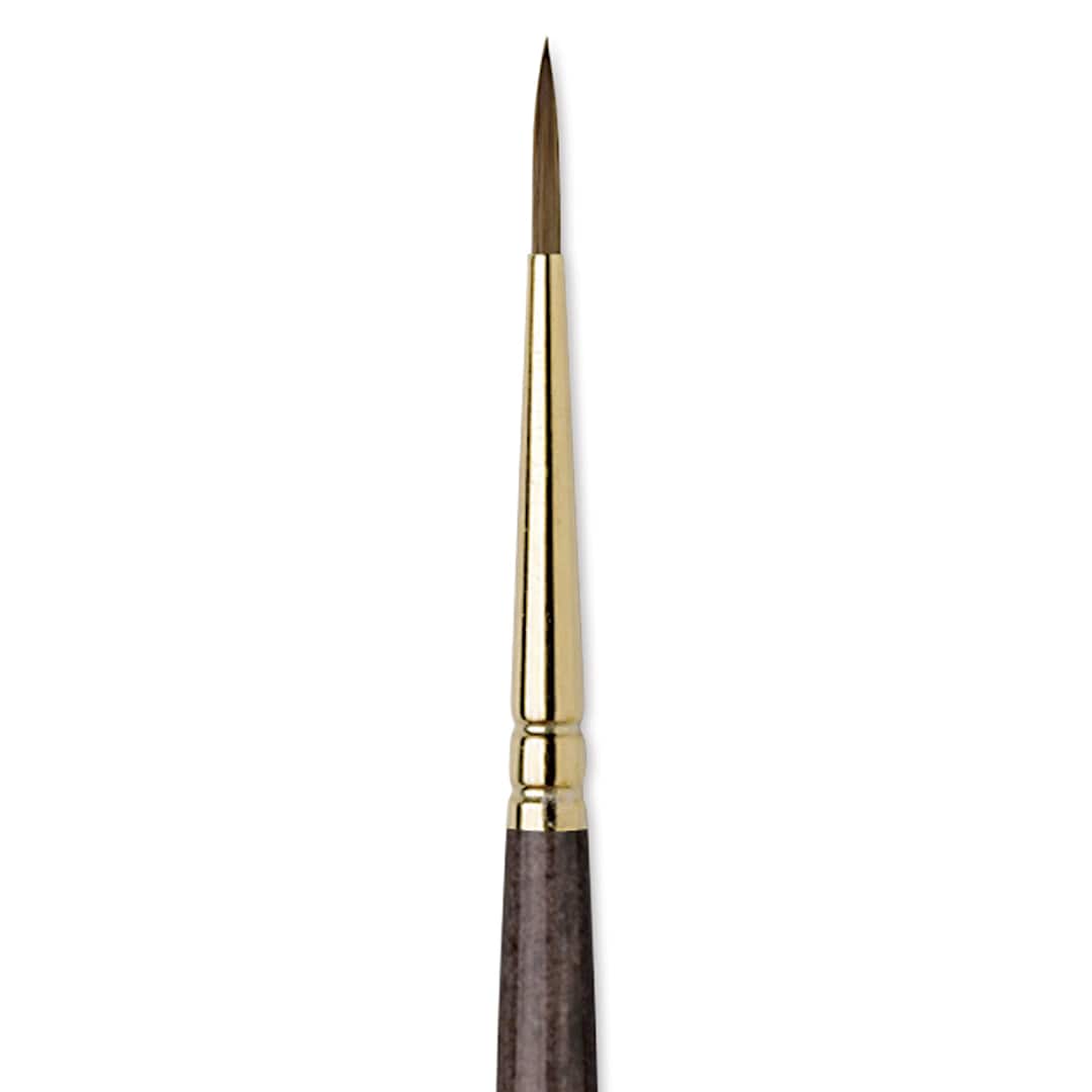 Open in modal - Da Vinci Harbin Kolinsky Brush - Sharp Round, Short Handle, Size 2