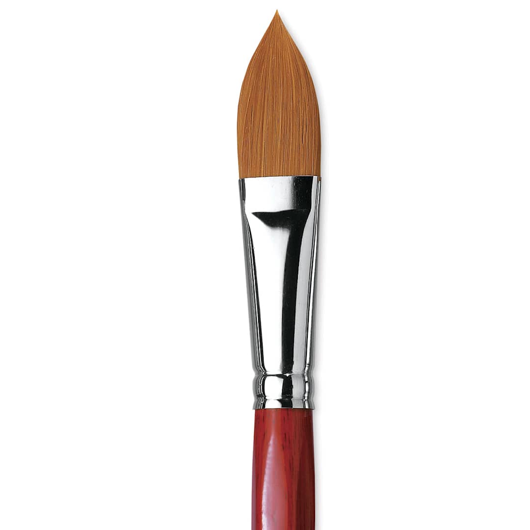 Open in modal - Da Vinci Cosmotop Spin Brush - Oval Wash, Short Handle, Size 24 close up