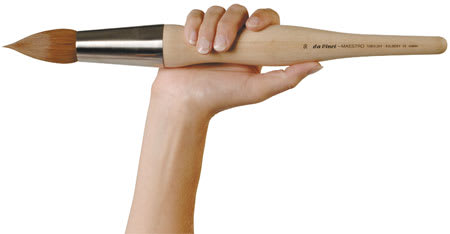 Open in modal - Da Vinci Maestro Kolinsky Jumbo Round Brush