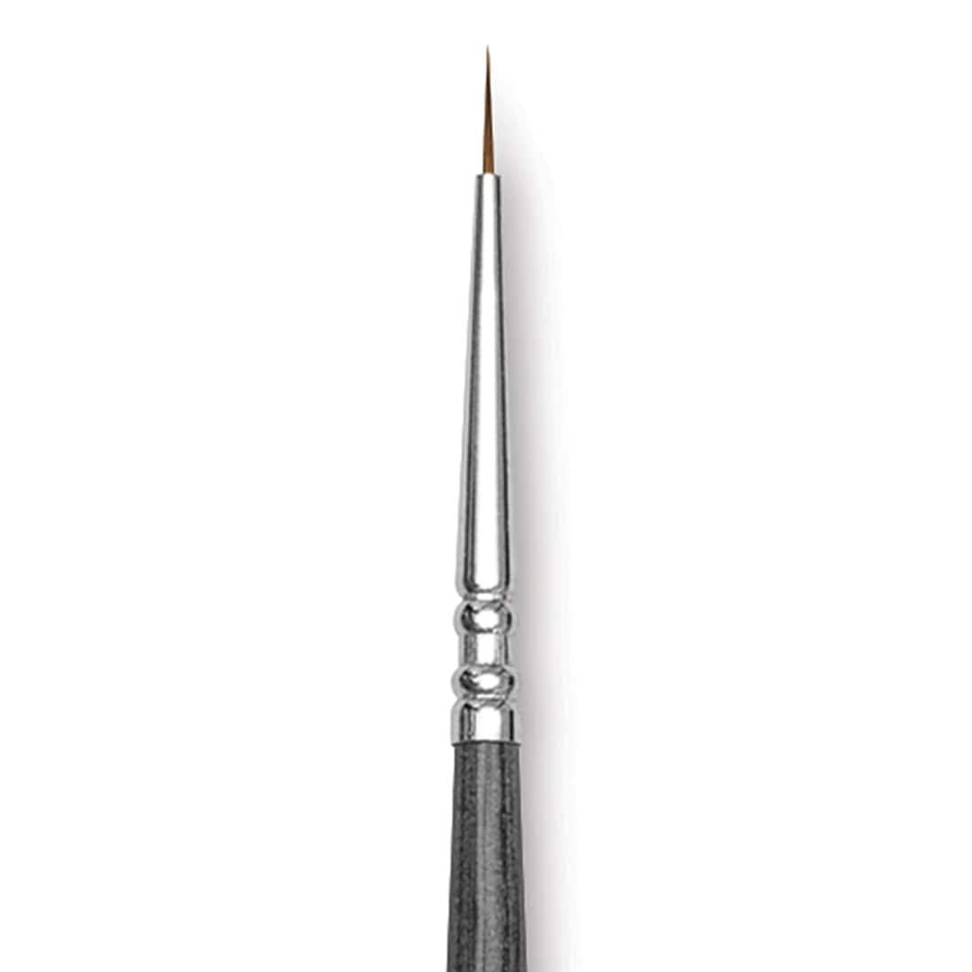 Open in modal - Blick Studio Sable Brush - Round, Short Handle, 3/0 close up