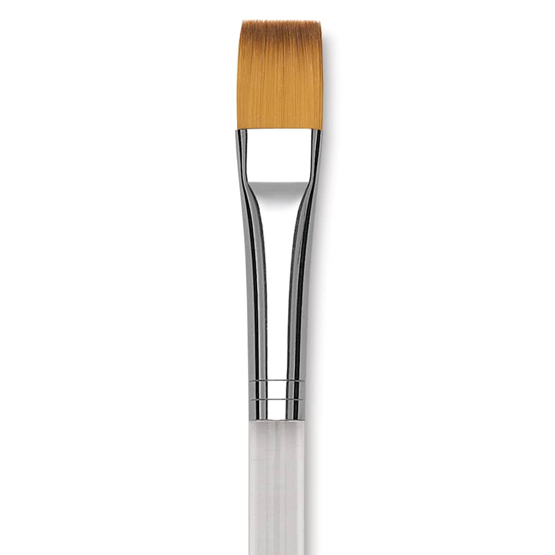 Open in modal - Blick Studio Short Handle Synthetic Brush - Wash, Short Handle, 1/2"