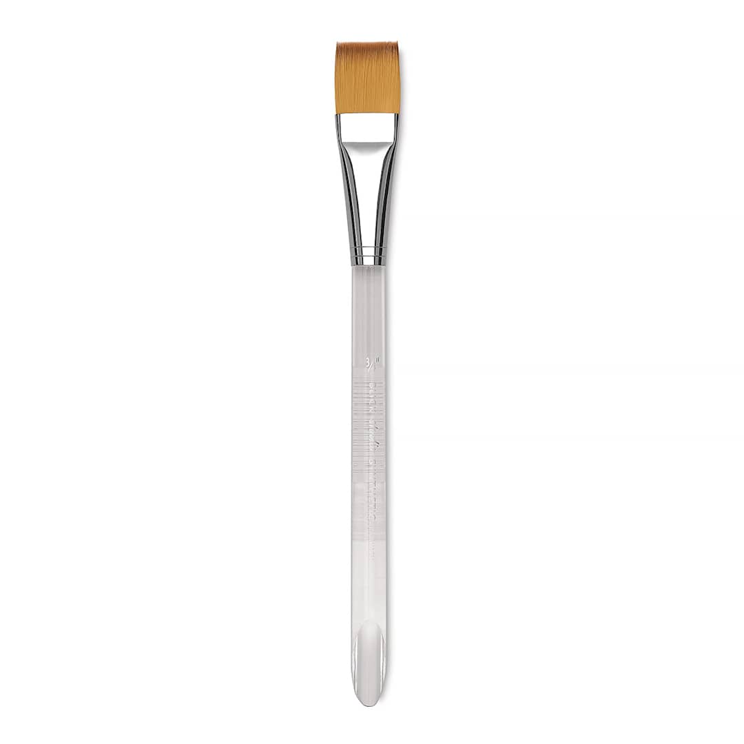 Open in modal - Blick Studio Short Handle Synthetic Brush - Wash, Short Handle, 3/4"