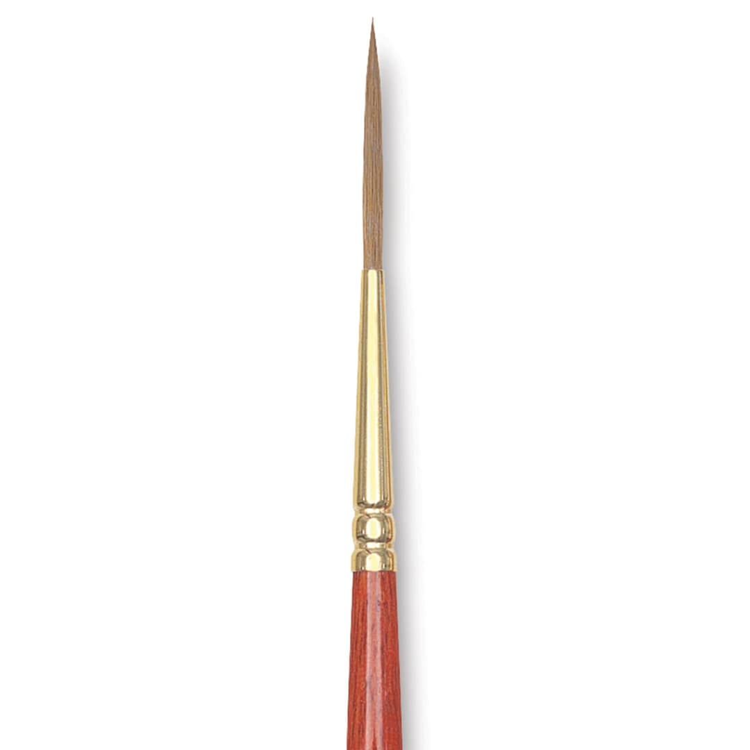 Open in modal - Winsor & Newton Sceptre Gold II Brush - Rigger, Short Handle, Size 2 close up