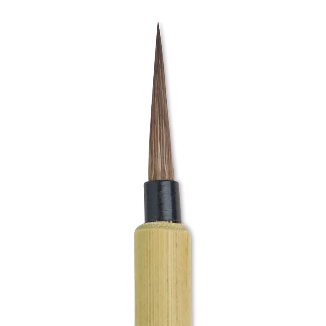 Open in modal - Winsor & Newton Bamboo Brush - Short, Size 0