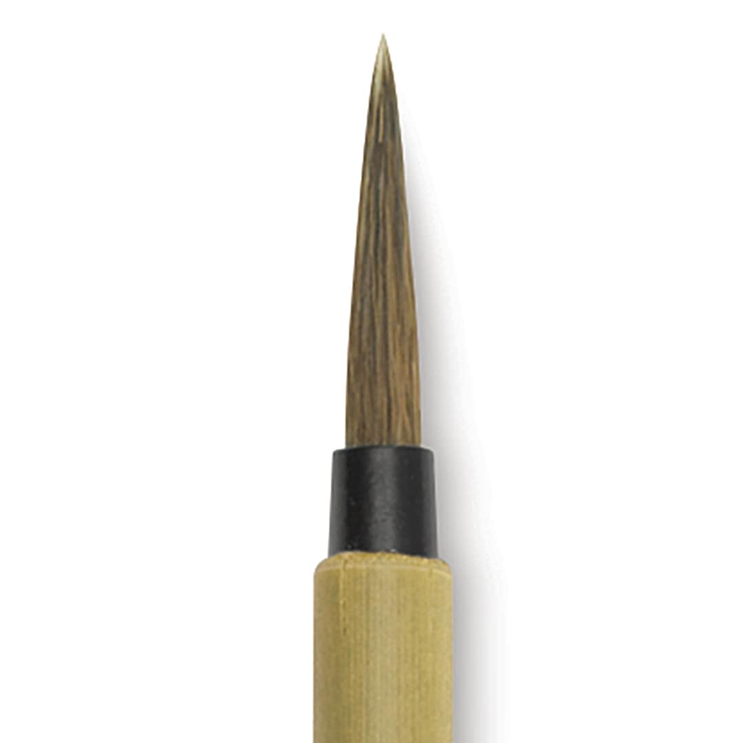 Open in modal - Winsor & Newton Bamboo Brush - Short, Size 12
