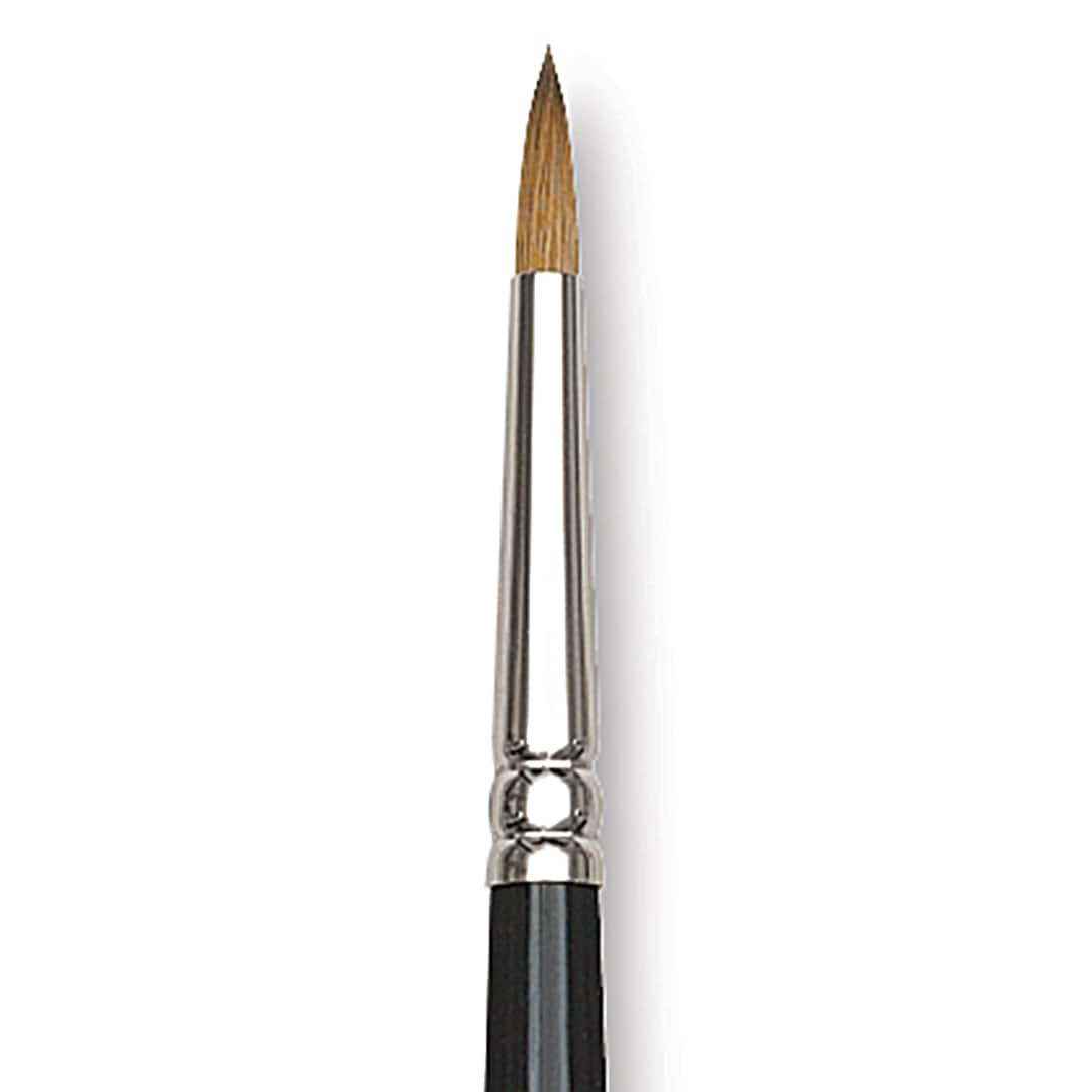 Open in modal - Winsor & Newton Series 7 Kolinsky Sable Brush - Miniature Round, Size 5 close-up