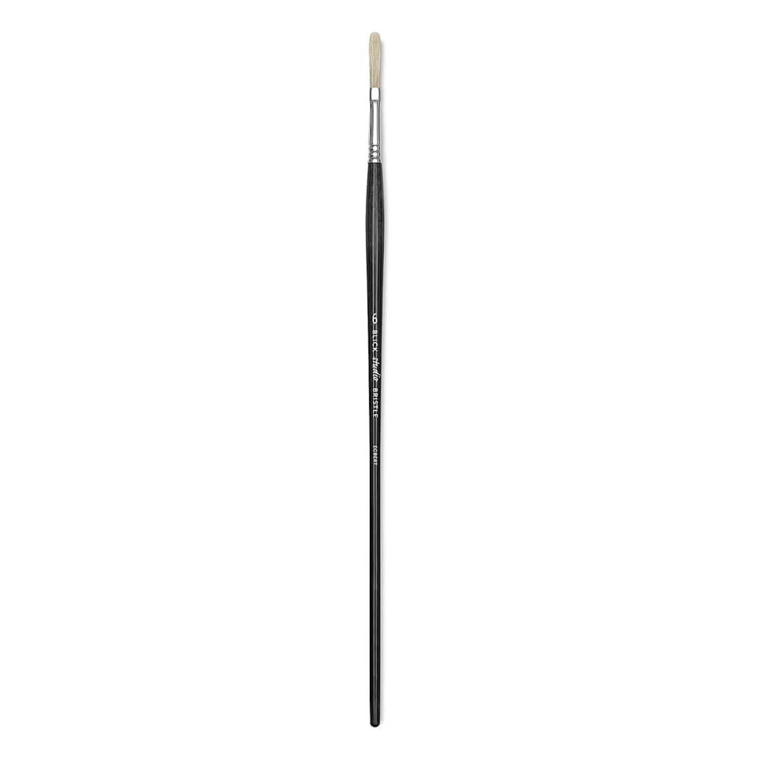 Open in modal - Blick Studio Bristle Brush - Egbert, Long Handle, Size 6