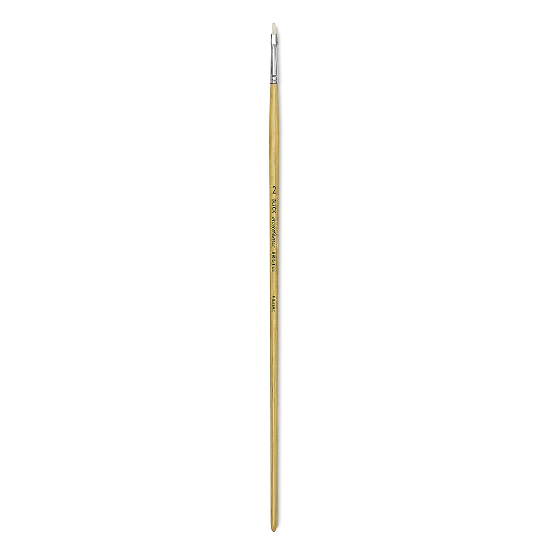 Open in modal - Blick Academic Bristle Brush - Filbert, Size 2