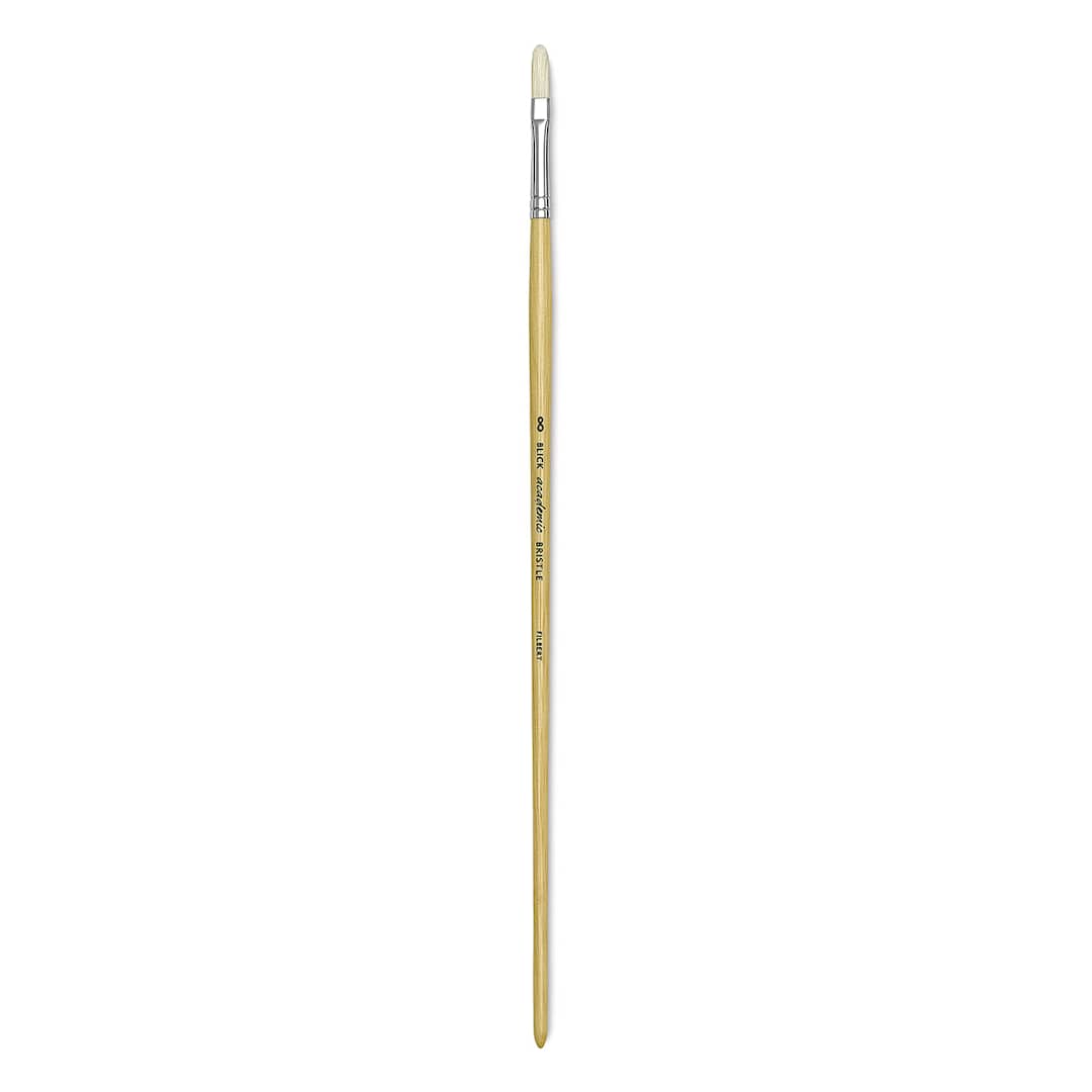 Open in modal - Blick Academic Bristle Brush - Filbert, Size 8