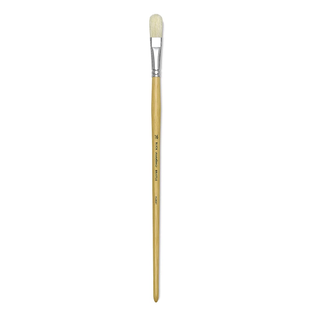 Open in modal - Blick Academic Bristle Brush - Filbert, Size 16
