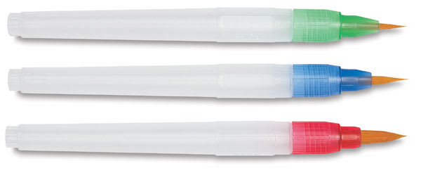 Open in modal - Royal & Langnickel Aqua-Flo Brush Set, Set of 3