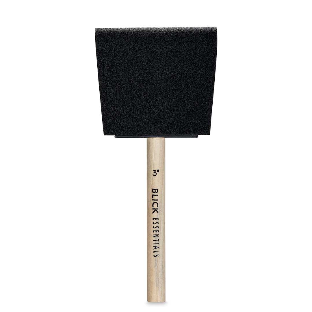Open in modal - Blick Essentials Value Foam Brush - 3"