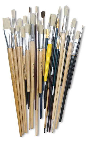 Open in modal - Richeson Slightly Imperfect Assorted Brush Set - Set of 42