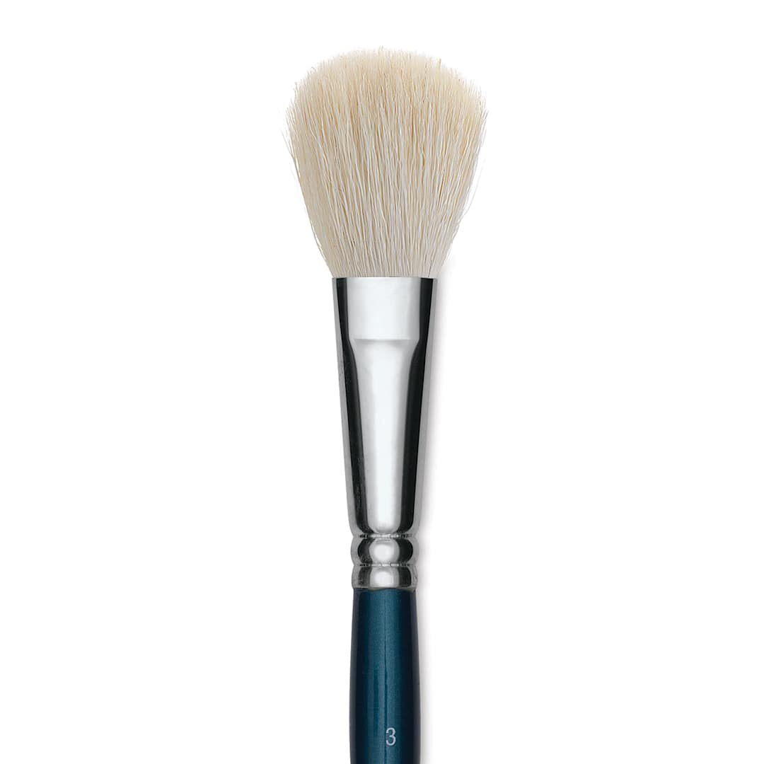 Open in modal - Grumbacher Academy Watercolor Brush - Mop, Short Handle, Size 3