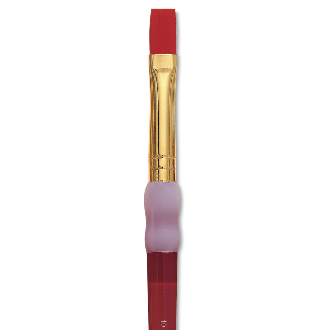 Open in modal - Royal & Langnickel Big Kids' Choice Lil' Grippers Brush - Series BK63 Shader, Size 10, Short Handle