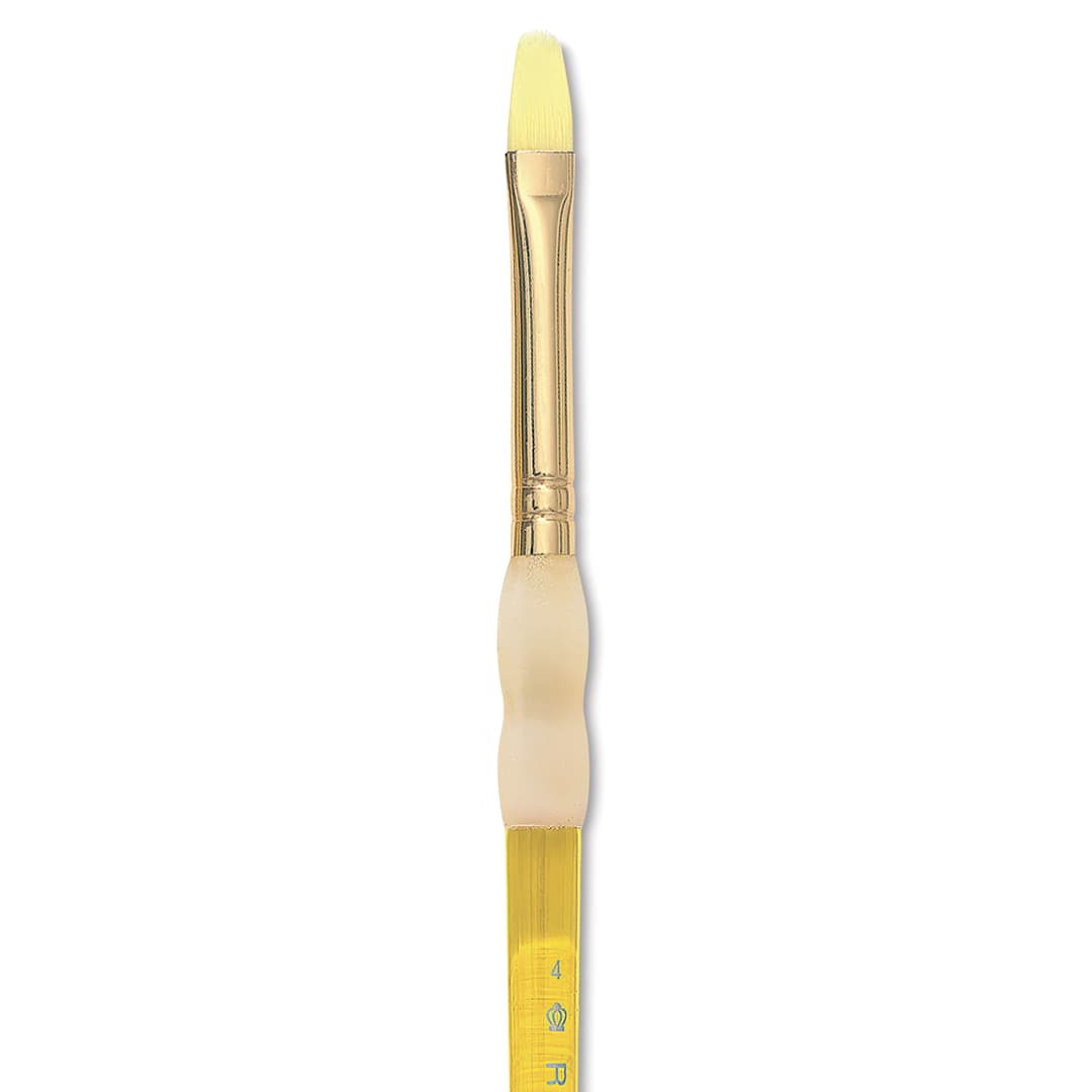 Open in modal - Royal & Langnickel Big Kids' Choice Lil' Grippers Brush - Series BK66 Filbert, Size 4, Short Handle