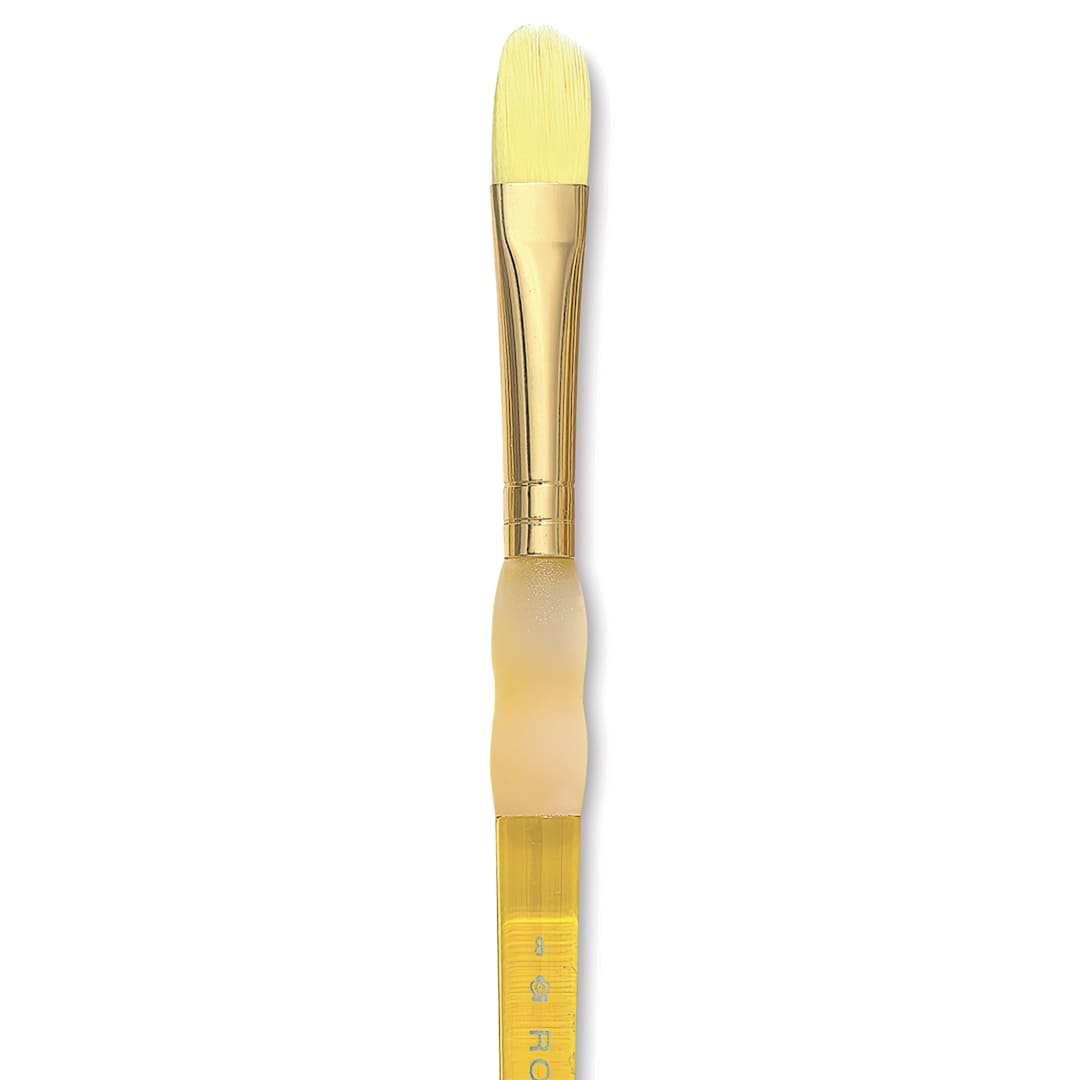 Open in modal - Royal & Langnickel Big Kids' Choice Lil' Grippers Brush - Series BK66 Filbert, Size 8, Short Handle