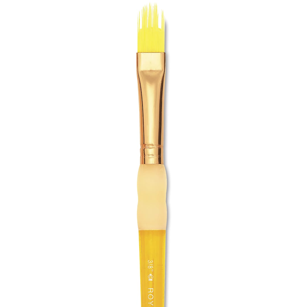 Open in modal - Royal & Langnickel Big Kids' Choice Lil' Grippers Brush - Series BK71 Filbert Wisp, Size 3/8", Short Handle