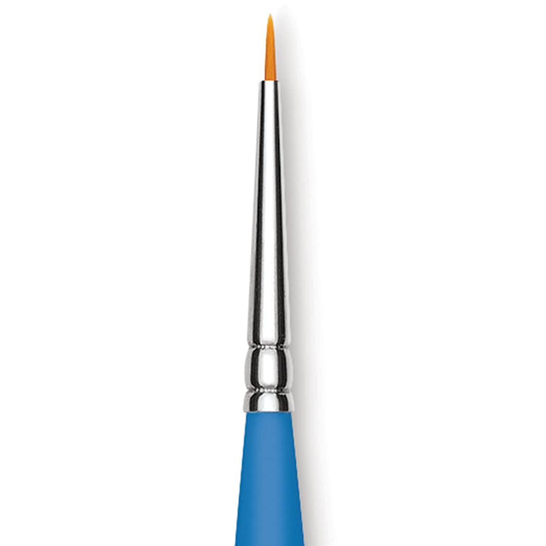 Open in modal - Princeton Select Synthetic Brush - Spotter, Mini Handle, Size 10/0 (close-up)
