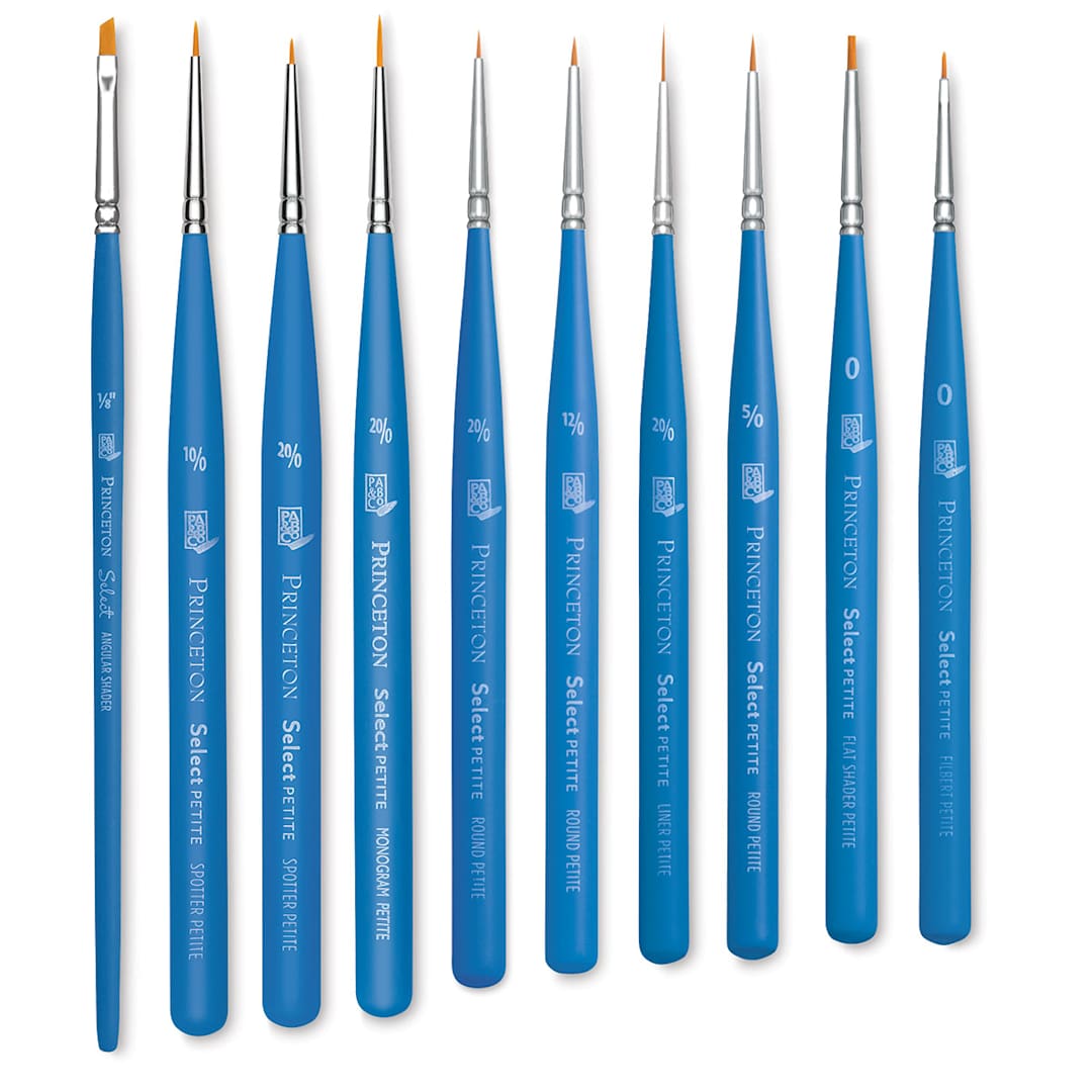 Open in modal - Princeton Select Series 3750 Synthetic Mini Brushes 