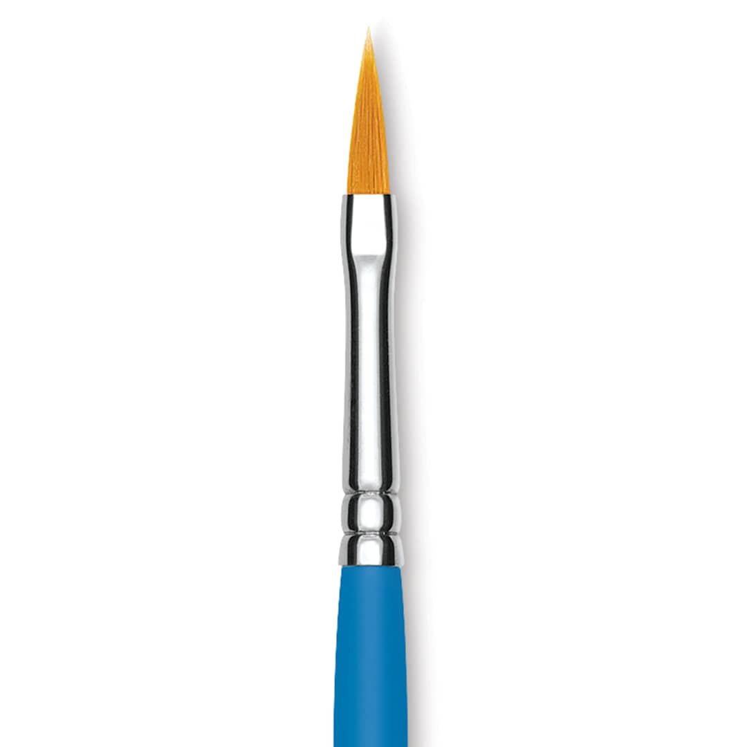 Open in modal - Princeton Select Synthetic Brush - Pointed Filbert, Short Handle, Size 2 close up