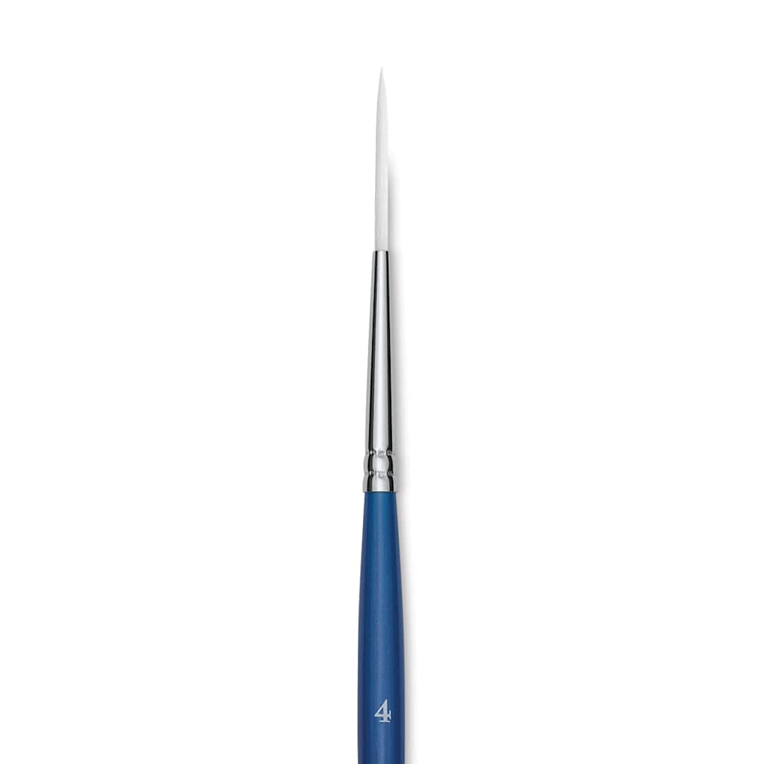 Open in modal - Princeton Summit Series 6850 Liner Brush - Size 4, Short Handle, Synthetic close up