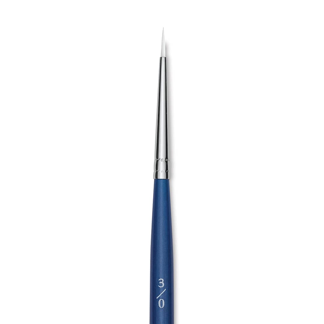 Open in modal - Princeton Summit Series 6850 Round Brush, Size 3/0, Short Handle, Synthetic close up