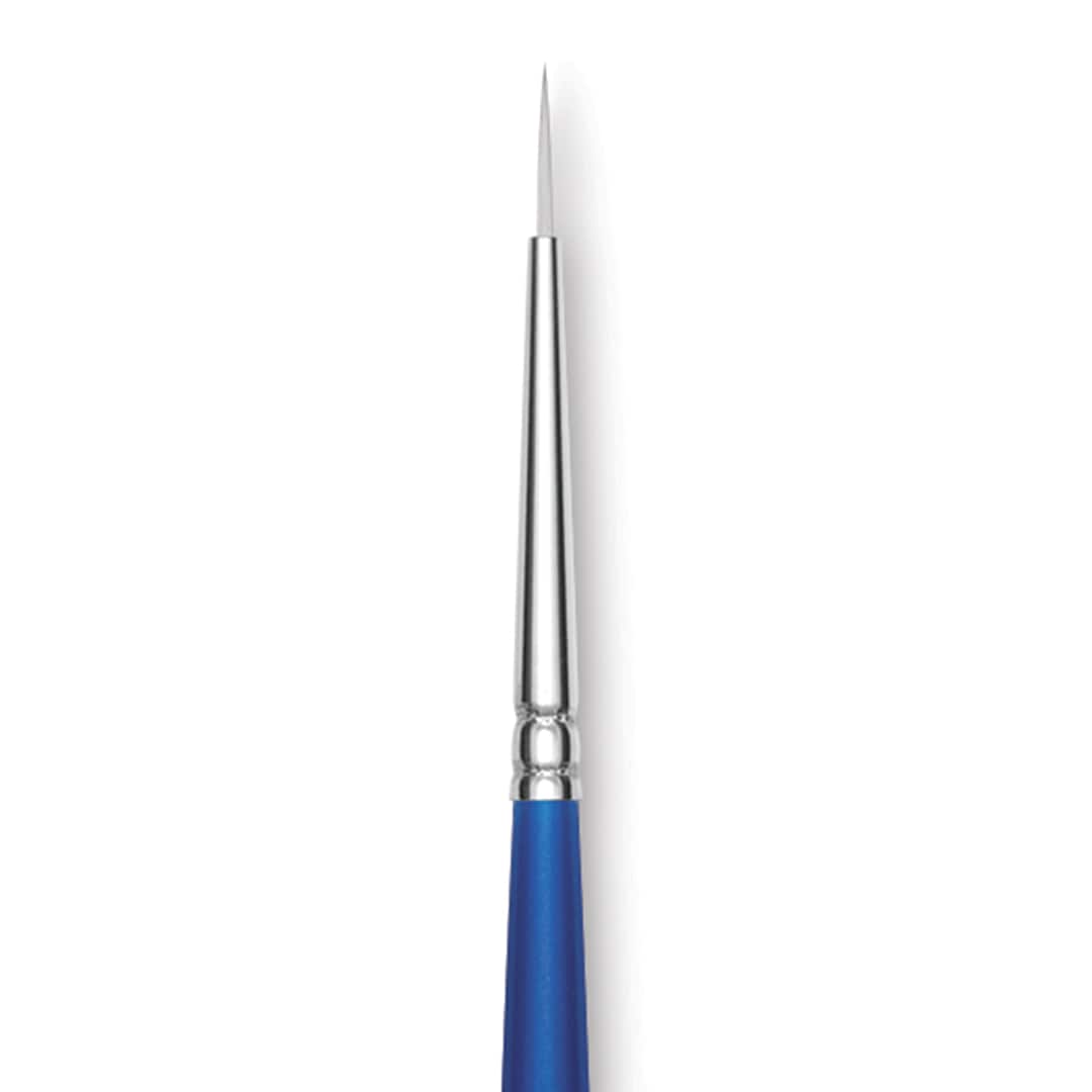 Open in modal - Princeton Summit Series 6850 Short Liner Brush - Size 10/0, Short Handle, Synthetic close up