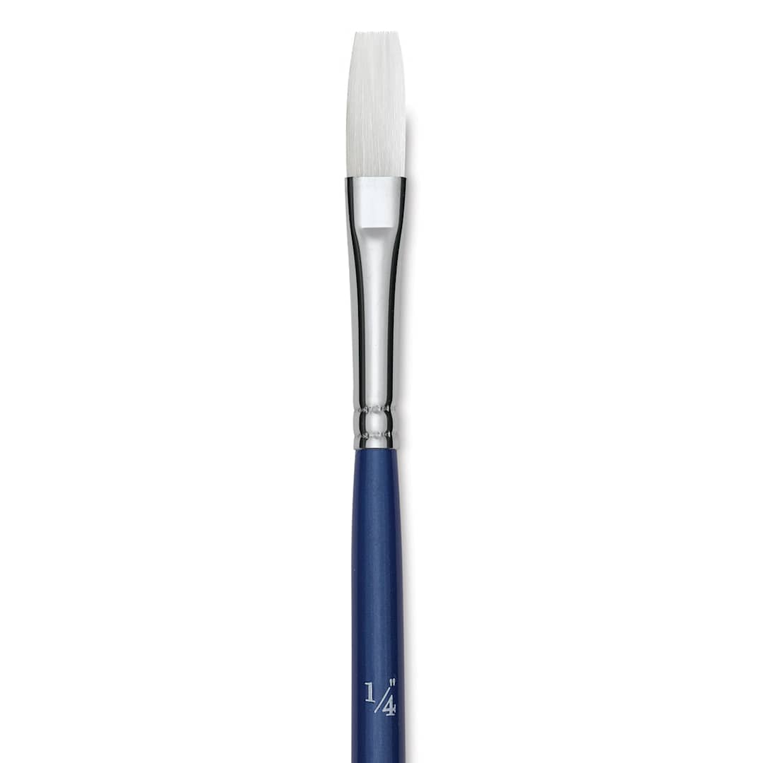 Open in modal - Princeton Summit Series 6850 Stroke Brush - Size 1/4", Short Handle, Synthetic close up