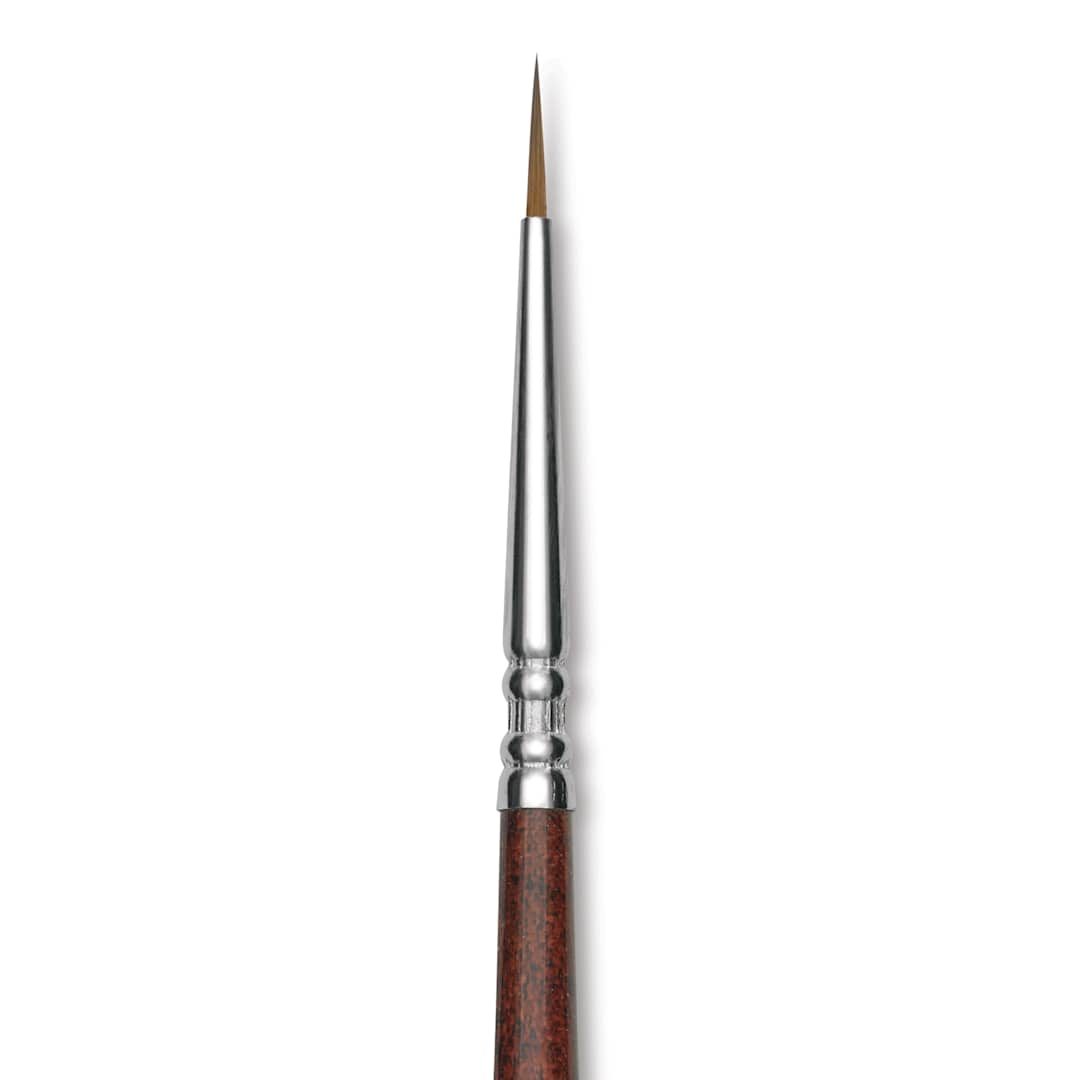Open in modal - Escoda Prado Tame Synthetic Brush - Round, Short Handle, Size 0, close-up