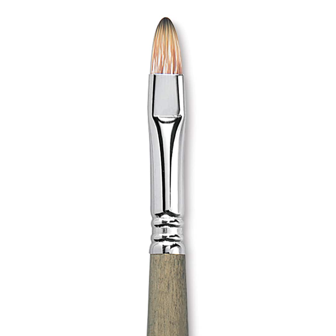 Open in modal - Escoda Tadami Synthetic Mongoose Brush - Bright, Short Handle, Size 10