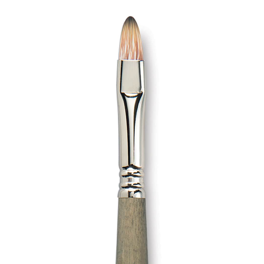 Open in modal - Escoda Tadami Synthetic Mongoose Brush - Bright, Short Handle, Size 24