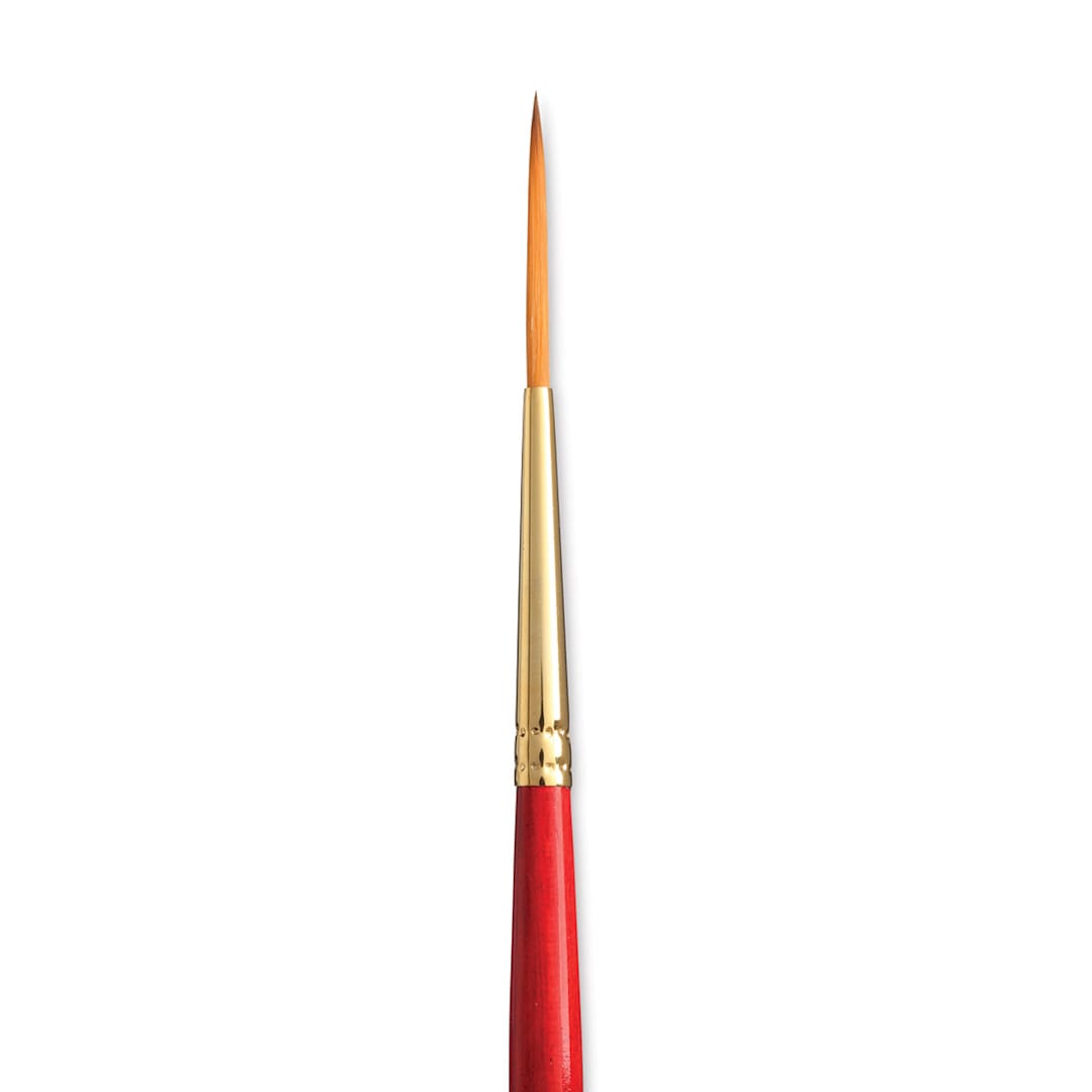 Open in modal - Princeton Heritage Sable Brush - Liner, Short Handle, Size 4 close up