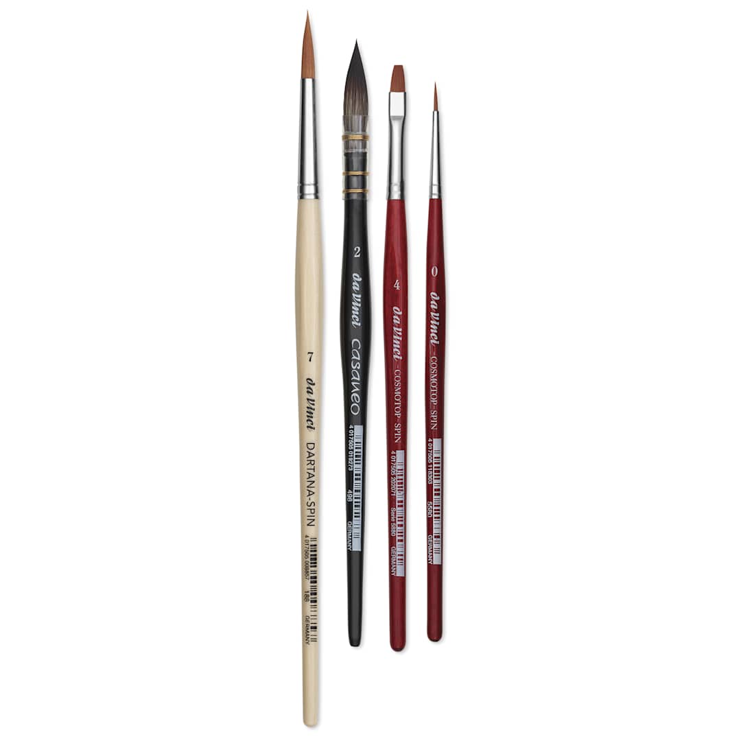 Open in modal - Da Vinci Urban Watercolor Brushes - Set of 4