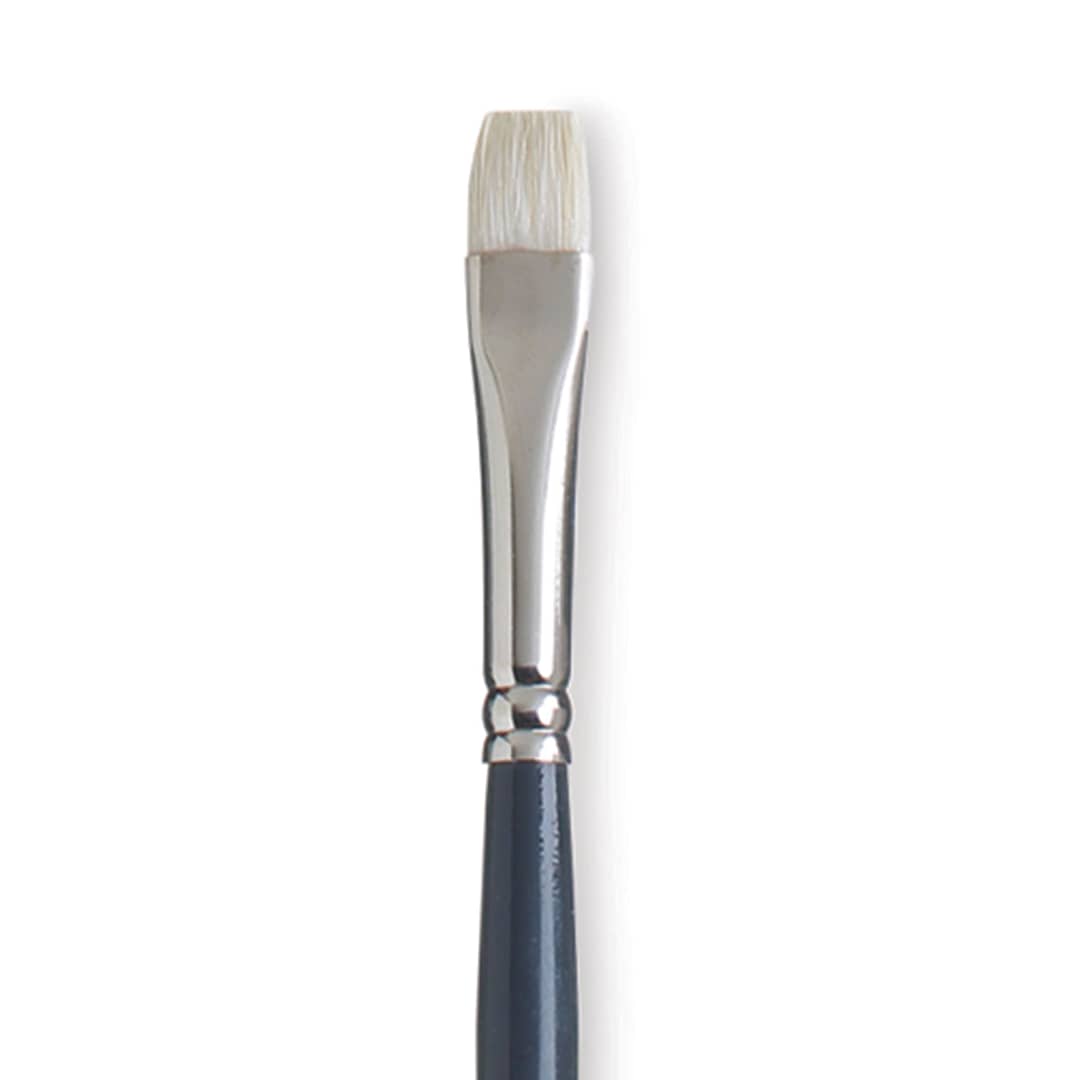 Open in modal - Princeton Snap! Natural Bristle Brush - Bright, Long Handle, Size 4
