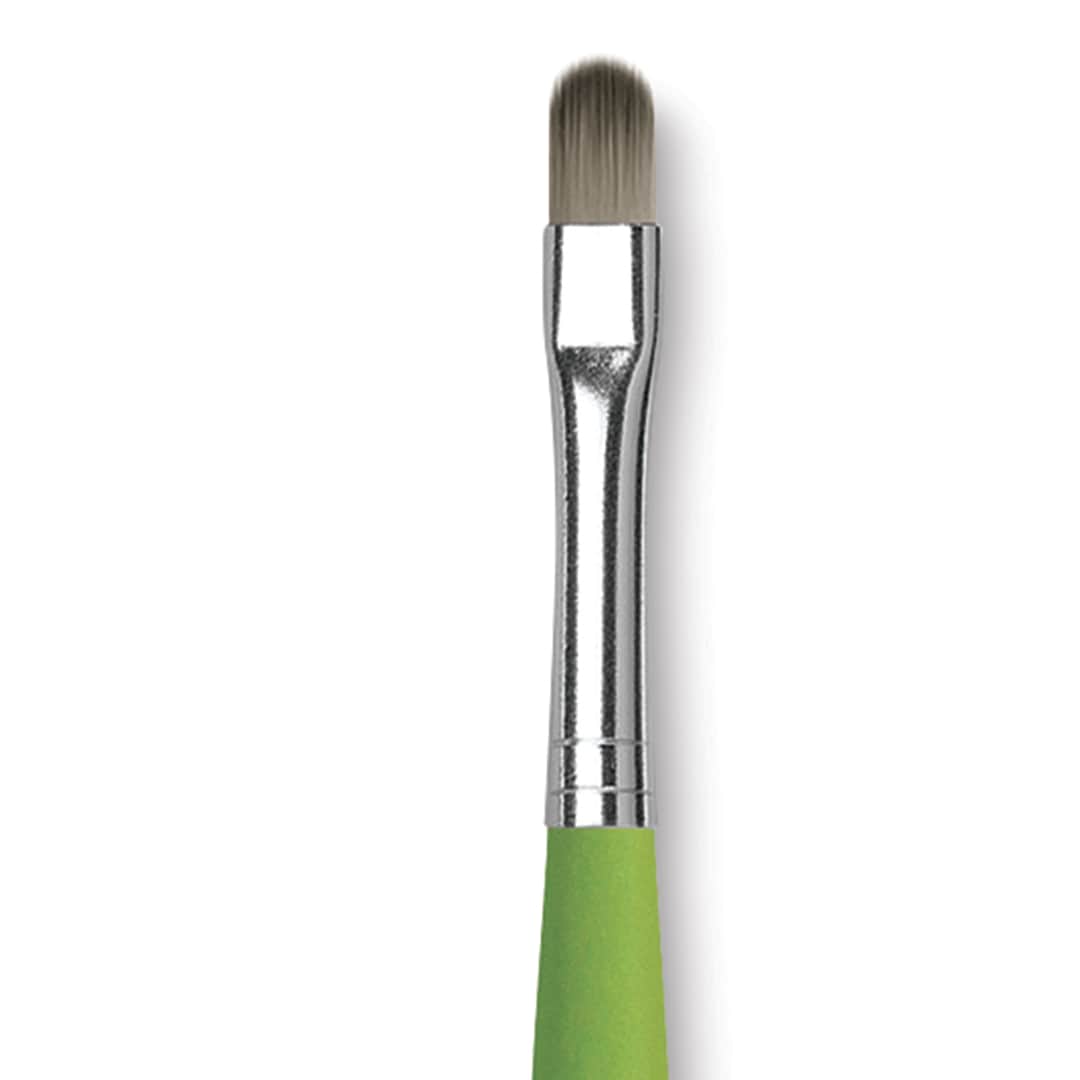 Open in modal - Da Vinci Fit For School & Hobby Brush - Filbert, Size 6, Short Handle
