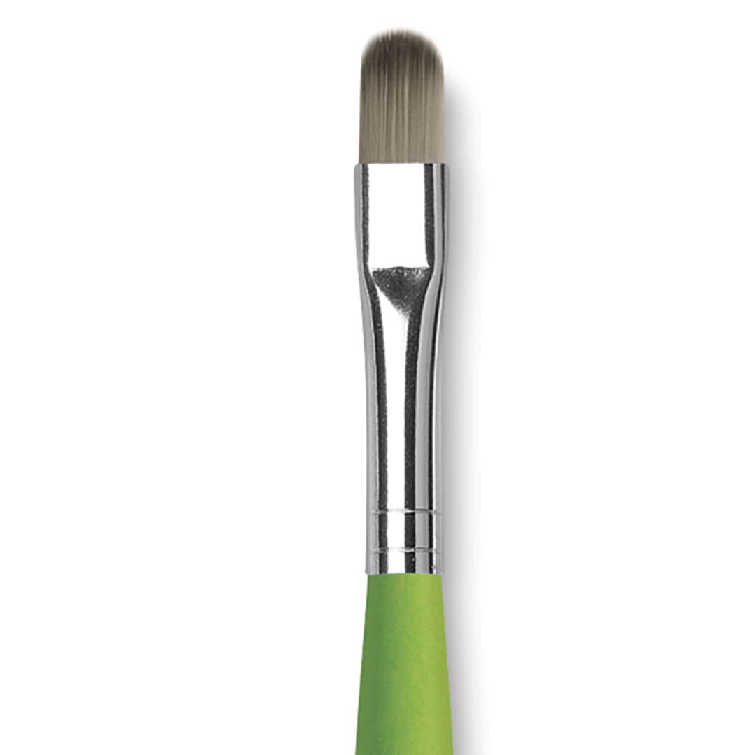 Open in modal - Da Vinci Fit For School & Hobby Brush - Filbert, Size 8, Short Handle