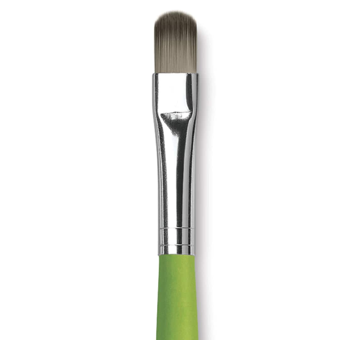 Open in modal - Da Vinci Fit For School & Hobby Brush - Filbert, Size 10, Short Handle