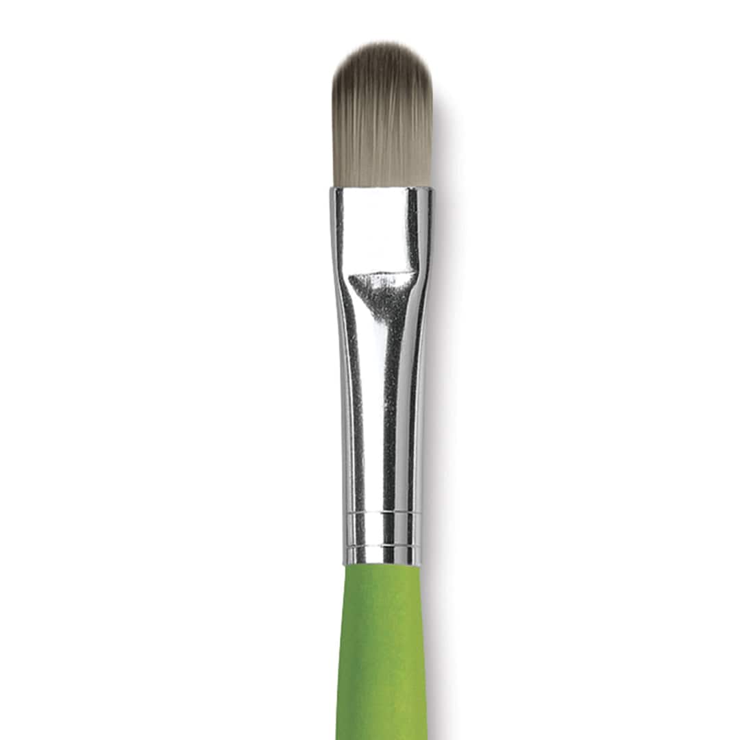 Open in modal - Da Vinci Fit For School & Hobby Brush - Filbert, Size 12, Short Handle
