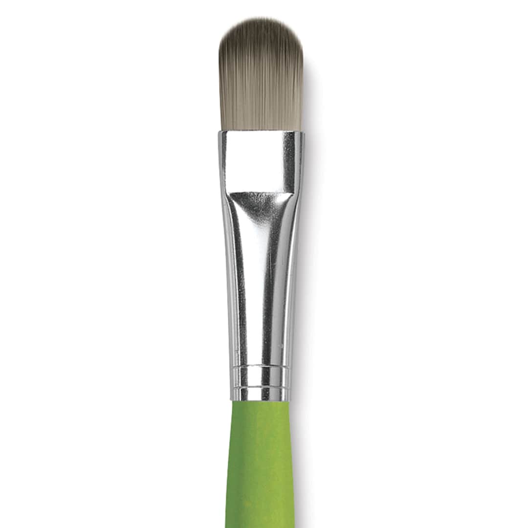 Open in modal - Da Vinci Fit For School & Hobby Brush - Filbert, Size 16, Short Handle