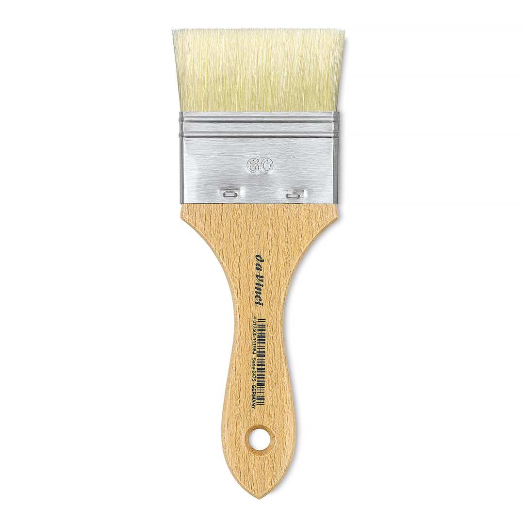 Open in modal - Da Vinci Maestro 2 Hog Bristle Brush - Mottler Standard, Short Handle, Size 60