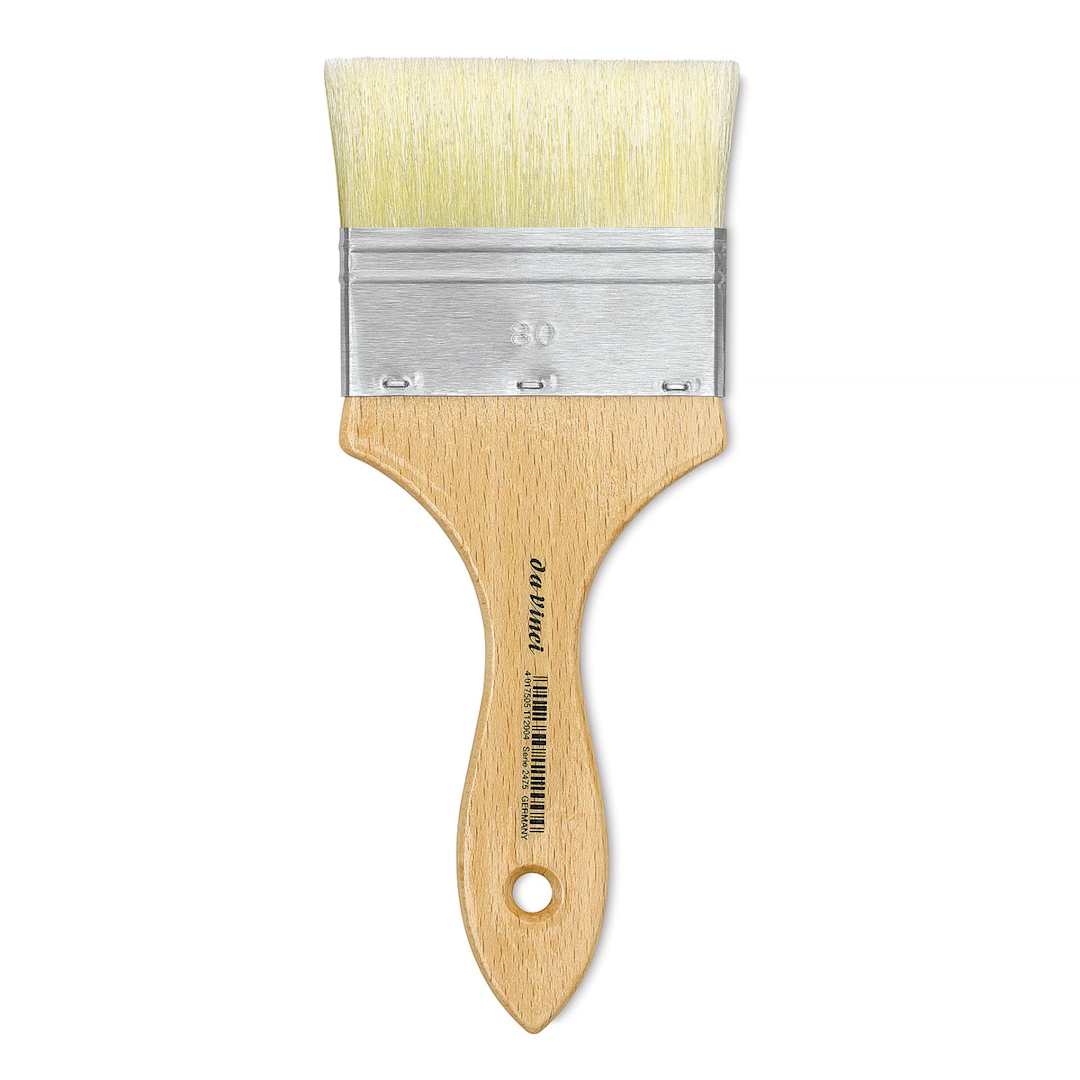 Open in modal - Da Vinci Maestro 2 Hog Bristle Brush - Mottler Standard, Short Handle, Size 80