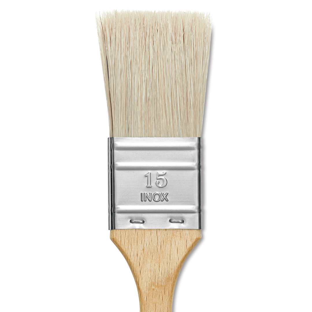 Open in modal - Escoda Natural Chungking Bristle Brush - Single Thickness, Size 15