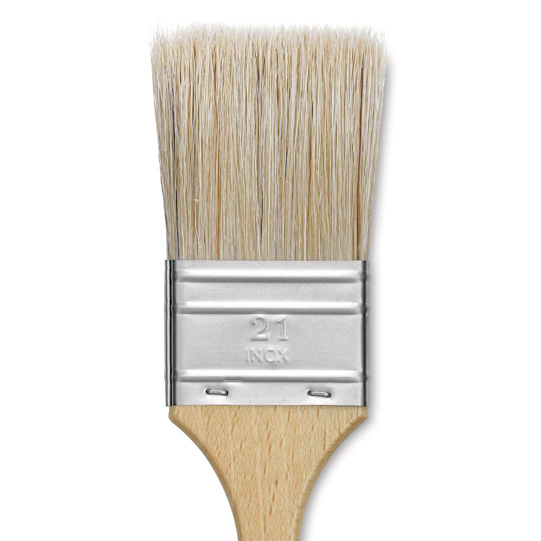 Open in modal - Escoda Natural Chungking Bristle Brush - Single Thickness, Size 21